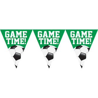Vlaječková girlanda Fotbal - Game Time 365 x 25 cm