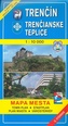 Trenčín Trenčianske Teplice 1 : 10 000 Mapa mesta Town plan Stadtplan Plan miast