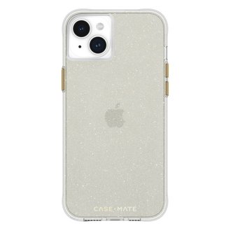 Case Mate Sheer Crystal case, champagne gold - iPhone 15 Plus