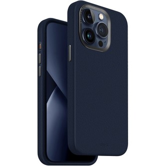 UNIQ Lyden MagClick ochranný kryt iPhone 15 Pro Navy Blue (tmavě modrý)
