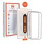 Mobile Origin Orange Screen Guard iPhone 15 with easy applicator, 2 pack