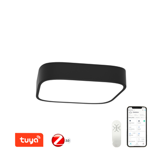 Immax NEO RECUADRO Smart stropní svítidlo 60cm 56W černé Zigbee 3.0 Immax NEO RECUADRO Smart stropní svítidlo 60cm 56W černé Zigbee 3.0