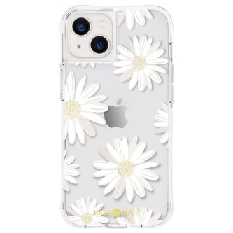 Case Mate Tough Print, glitter daisies - iPhone 13