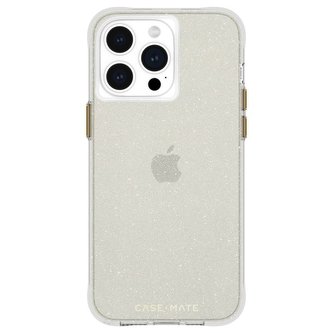 Case Mate Sheer Crystal case, champagne gold - iPhone 15 Pro Max
