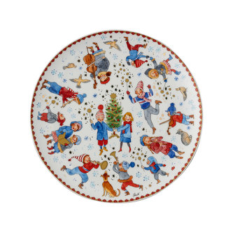 Velký vánoční talíř, Christmas Sounds, Ø 28 cm Rosenthal