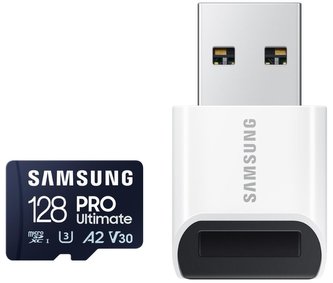 Samsung micro SDXC 128GB PRO Ultimate + USB adaptér
