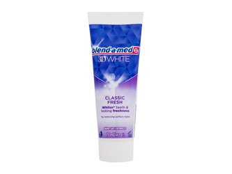 Blend-a-med 3D White Zubní pasta Classic Fresh 75 ml unisex