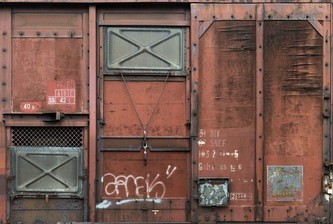 Komar vliesová fototapeta Wagon XXL4-001 Vagón, 368 x 248 cm