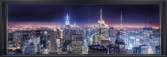 Komar papírová fototapeta Sparkling New York 4-877 Zářivý New York, 368 x 127 cm