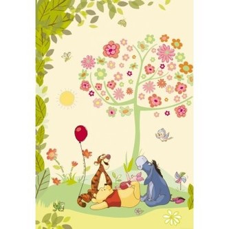 Komar papírová fototapeta Disney 1-409 Medvídek Pú, 127 x 184 cm