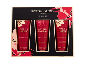 Baylis & Harding Boudoire krém na ruce Boudoire Cherry Blossom Silky Hand Cream 3 x 50 ml