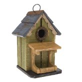 Dřevěná dekorace - ptačí budka, 1/18