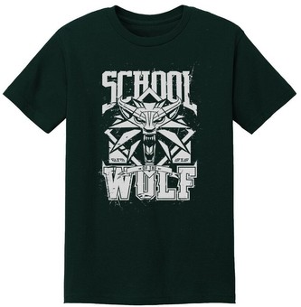 Tričko The Witcher - School of the Wolf 2XL