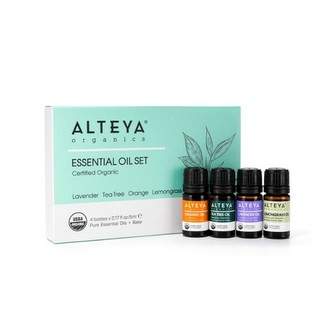 Alteya organics Dárkový set esenciálních olejů Alteya Organics 4 x 5 ml