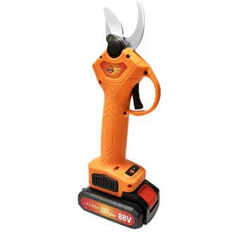 Akumulátorové zahradní nůžky 88V + náhradní baterie