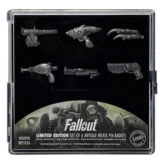 Sada odznaků Fallout (limitovaná edice), 6 ks
