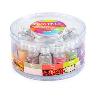 AROMALAMPA + 12 VONNÝCH OLEJŮ 10ML PROVENCE