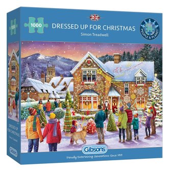 Puzzle 1000 Wystrojony na święta