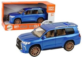 Auto Lexos 1:14 dźwięk / światło niebieskie Auto Lexos 1:14 dźwięk / światło niebieskie