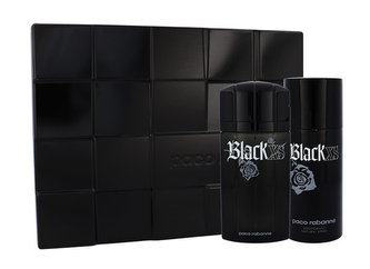 Paco Rabanne Black XS toaletní voda 100 ml + deospray 150 ml