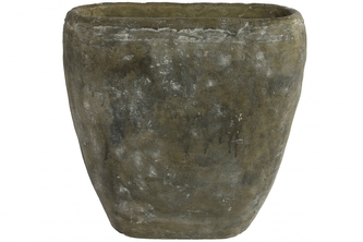Květináč Adriaan šedý 37x16x37 cm