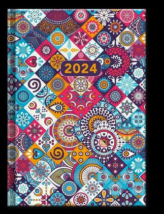 Diář 2024 MOZAIKA, denní A5