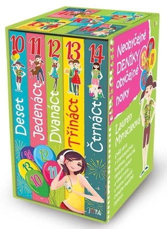 Neobyčejné deníky obyčejné holky BOX 1-5 Neobyčejné deníky obyčejné holky BOX 1-5