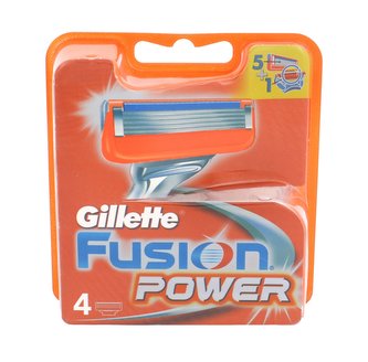 Gillette Fusion Power Náhradní břit 4 ks pro muže