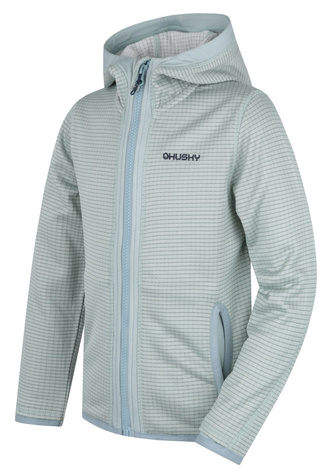 Dětská mikina s kapucí Artic Zip K faded mint - 164