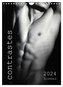 contrastes hommes 2024 (Calendrier mural 2024 DIN A4 horizontal), CALVENDO calendrier mensuel
