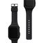 UAG Scout+ Strap & Case, black - Apple Watch 9/8/7 45mm