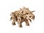Puzzle Ugears 3D dřevěné mechanické Triceratops