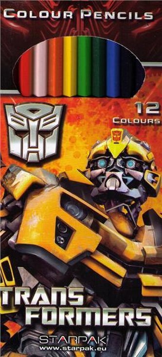 Kredki ołówkowe 12 kolorów  Transformers