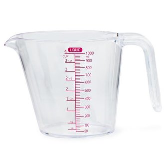 ODMĚRKA 1L 19,5X11,5X13,3CM PLAST