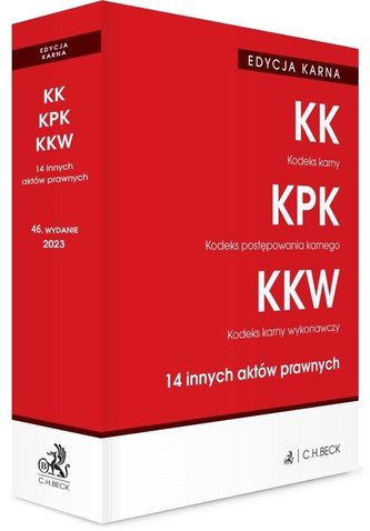 Kodeks karny. Kodeks postępowania karnego w.46 Kodeks karny. Kodeks postępowania karnego w.46