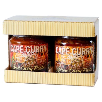 Cape Treasures Dárková sada kari past Cape Malay z Jižní Afriky, 2x125 ml