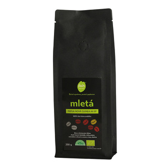 Fairobchod Bio mletá káva Papua Nová Guinea AX, 250 g Fairobchod Bio mletá káva Papua Nová Guinea AX, 250 g