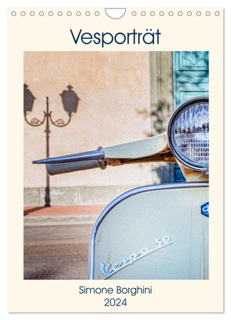 Vesporträt (Wandkalender 2024 DIN A4 hoch), CALVENDO Monatskalender
