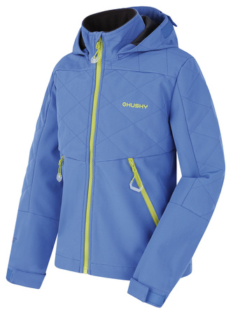 Dětská softshell bunda Salex K blue - 122