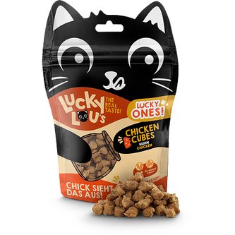 Lucky Lou Lucky Ones Cubes kuřecí 80 g