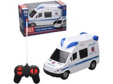 Auto policejní na dálkové ovládání,  21 cm
