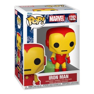 Funko POP Marvel: Holiday - Iron Man w/Bag