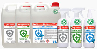 Kala Kala dezinfekce Máta 500ml rozprašovač