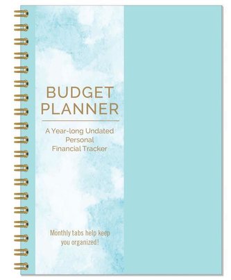 Budget Planner: A Year-Long Undated Monthly Money Tracker