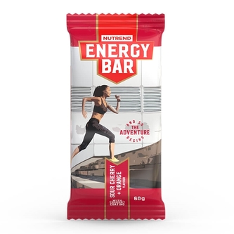Nutrend Energy Bar 60 g sour cherry orange (kyselá třešeň-pomeranč) Nutrend Energy Bar 60 g sour cherry orange (kyselá třešeň-pomeranč)