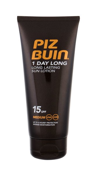 PIZ BUIN 1 Day Long Opalovací přípravek na tělo 100 ml SPF15 pro ženy PIZ BUIN 1 Day Long Opalovací přípravek na tělo 100 ml SPF15 pro ženy