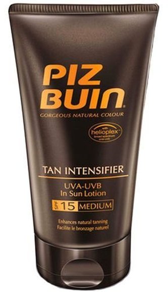 PIZ BUIN Tan Intensifier Opalovací přípravek na tělo 150 ml SPF15 pro ženy PIZ BUIN Tan Intensifier Opalovací přípravek na tělo 150 ml SPF15 pro ženy