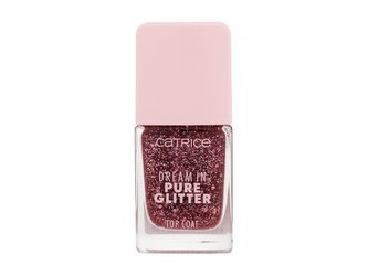 Catrice Dream In Pure Glitter Lak na nehty Top Coat 10,5 ml 050 Sparkle Darling pro ženy