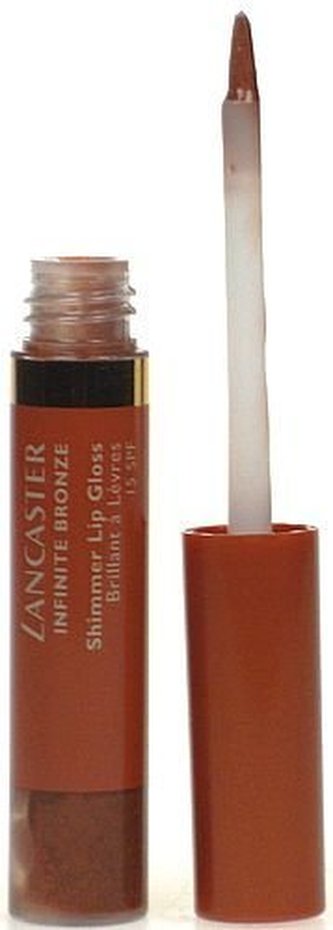 Lancaster Infinite Bronze Lesk na rty SPF15 8 ml 204 Brown pro ženy