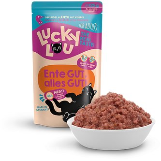 Lucky Lou Lifestage Adult s drůbežím a kachním masem 125 g